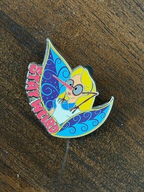 Alice in Wonderland - Stay Weird Pin -  Cartoon Pin